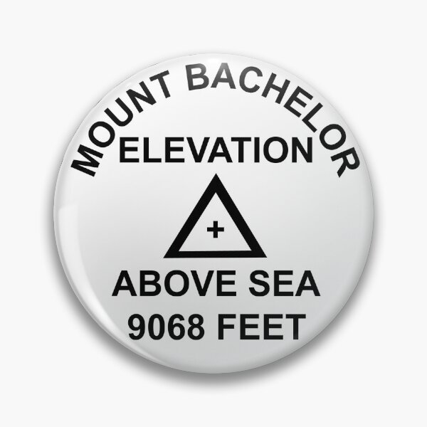 Item preview, Mount Bachelor, Oregon USGS Style Benchmark designed and sold by topou.