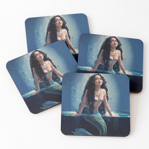 Item preview, La Sirena (The Siren or The Mermaid) Lotería card 06 designed and sold by matteflor.