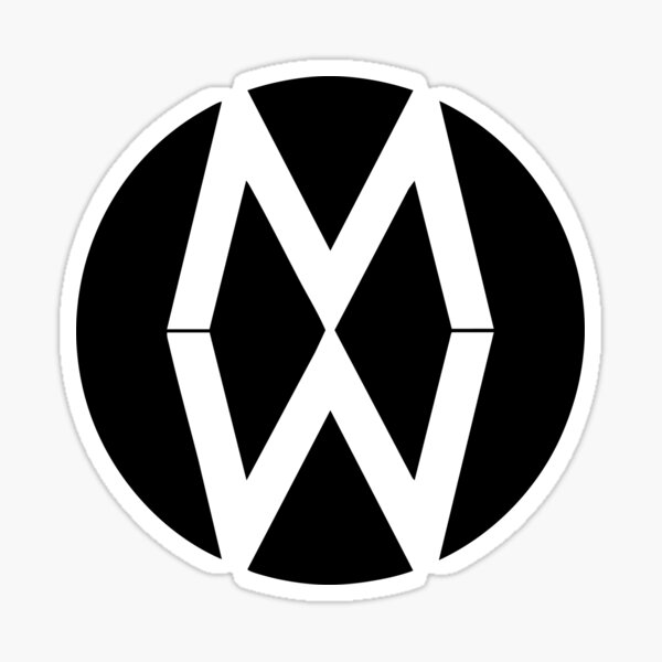 Item preview, Morgan Wallen Initials Black designed and sold by lo.design.co.