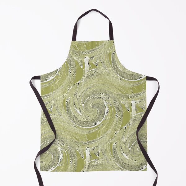 Item preview, Swirl Marble Pattern in Monochromatic Green designed and sold by Artistestella.