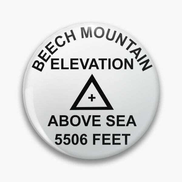 Item preview, Beech Mountain, North Carolina USGS Style Benchmark designed and sold by topou.