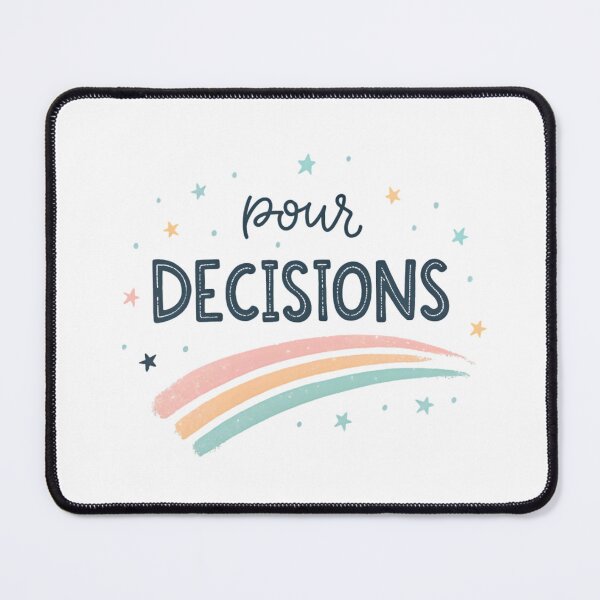 Item preview, pour decisions designed and sold by Ismartista.