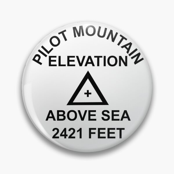 Item preview, Pilot Mountain, North Carolina USGS Style Benchmark designed and sold by topou.