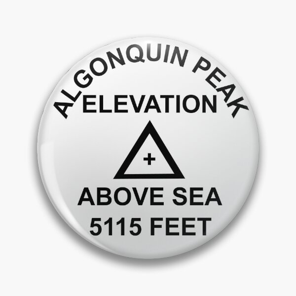 Item preview, Algonquin Peak, New York USGS Style Benchmark designed and sold by topou.