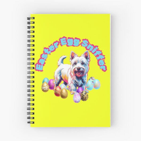 Item preview, Easter Westie Pop Art Playful Dog Sniffer Easter Egg designed and sold by KateLeap.