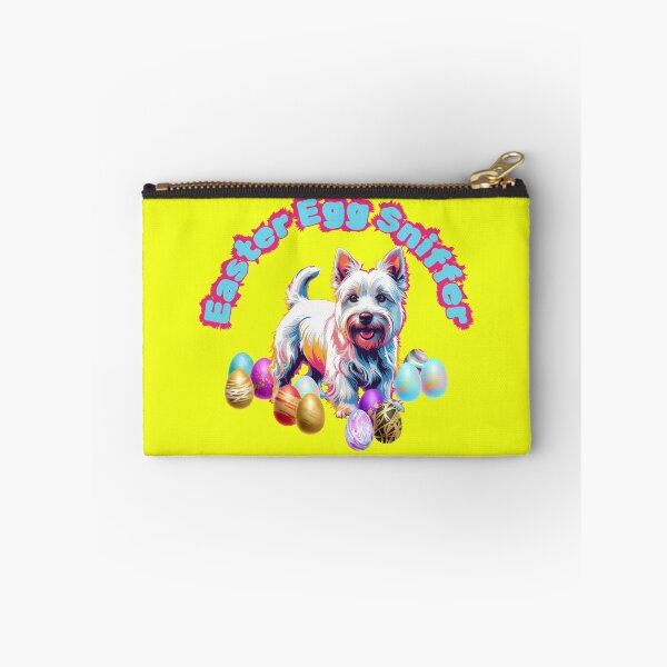 Item preview, Easter Westie Pop Art Playful Dog Sniffer Easter Egg designed and sold by KateLeap.