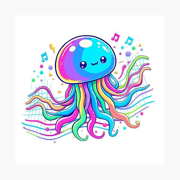 Item preview, Medusas rítmicas designed and sold by Rees-Realm.