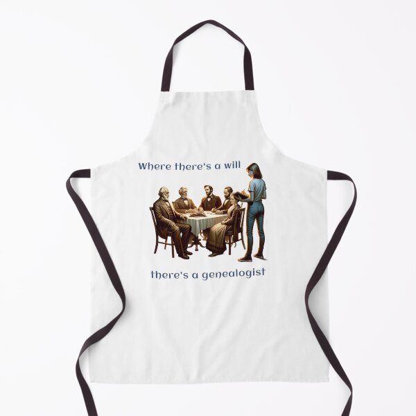 Item preview, Where there's a will there's a genealogist designed and sold by absurditeestore.