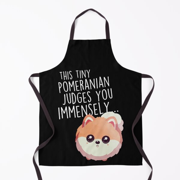 Item preview, Orange Pomeranian Dog Judges You Immensely designed and sold by Clara Hollins.