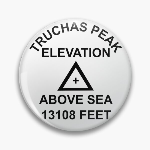 Item preview, Pico Truchas, Nuevo México, punto de referencia de estilo USGS designed and sold by topou.