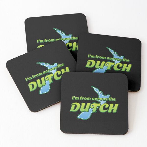 Item preview, I'm from across the DUTCH (with New Zealand Map) designed and sold by jazzydevil.