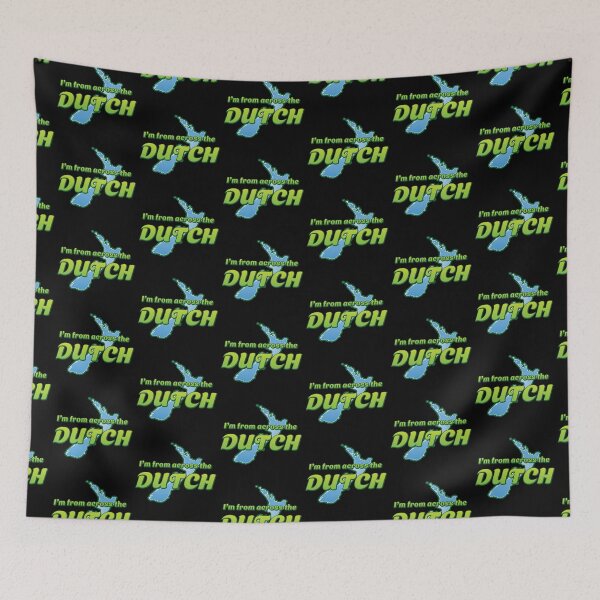 Item preview, I'm from across the DUTCH (with New Zealand Map) designed and sold by jazzydevil.
