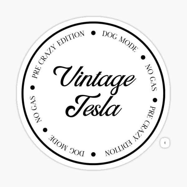 Item preview, White Pre Crazy Vintage Tesla designed and sold by MissCloverG.
