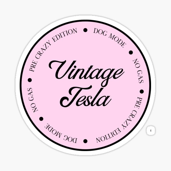 Artikel-Vorschau von Pinker Pre Crazy Vintage Tesla, designt und verkauft von MissCloverG.