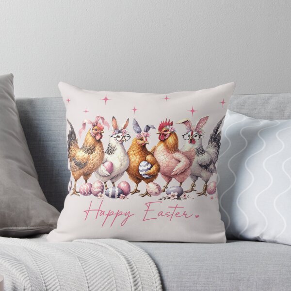 Artikel-Vorschau von Frohe Ostern Hühner, designt und verkauft von SmilingTimes.