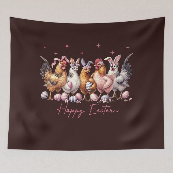 Item preview, Happy Easter Chickens designed and sold by SmilingTimes.