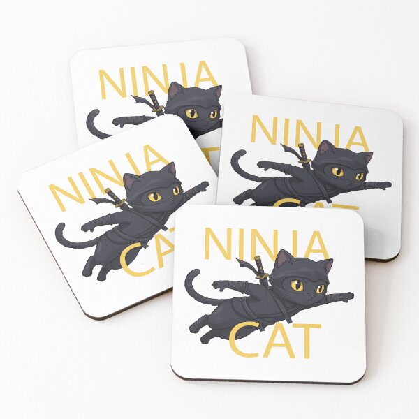 Item preview, Ninja Cat designed and sold by designsoftinaa.
