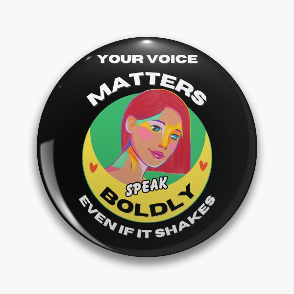 Item preview, Empowerment Art for Every Voice, Inspirational Message For Women designed and sold by karinasalwaszka.