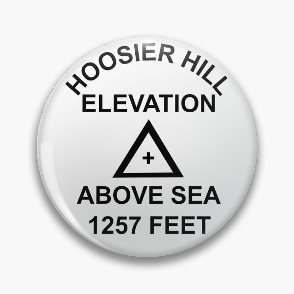 Item preview, Hoosier Hill, Indiana USGS Style Benchmark designed and sold by topou.