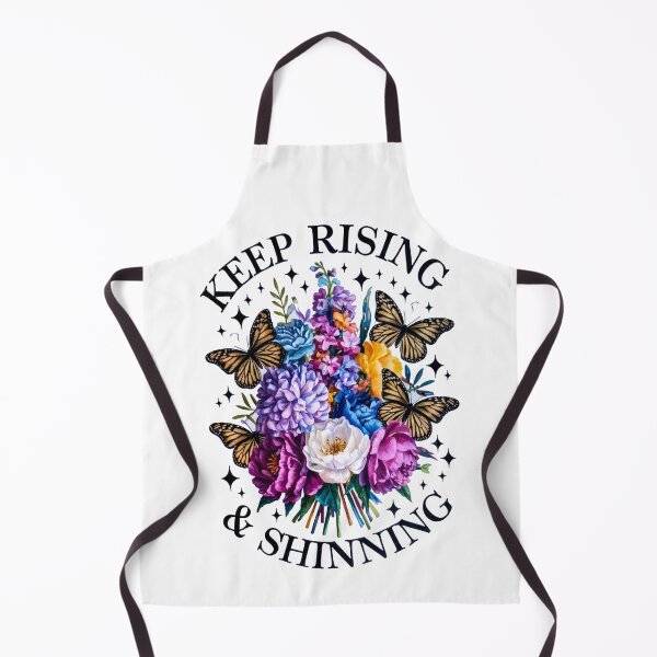 Item preview, Keep Rising and Shining – Floral Butterfly Art designed and sold by Artyx_Design.