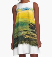 Sea drawn Art A-Line Dress