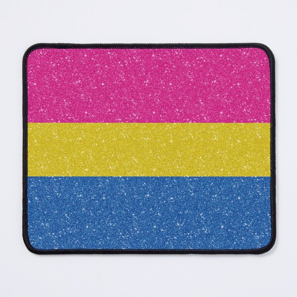 Item preview, Faux Glitter Pansexual Pride Flag Background designed and sold by LiveLoudGraphic.
