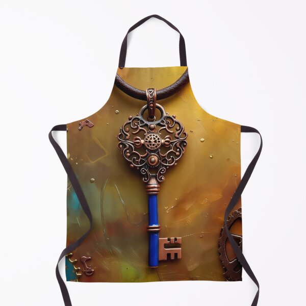 Item preview, Victorian era steampunk time key designed and sold by VidyoeDesigns67.