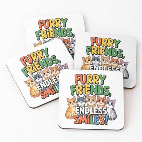 Item preview, Furry Friends, Endless Smiles – Cute Cat Lover Design designed and sold by Petpixy.