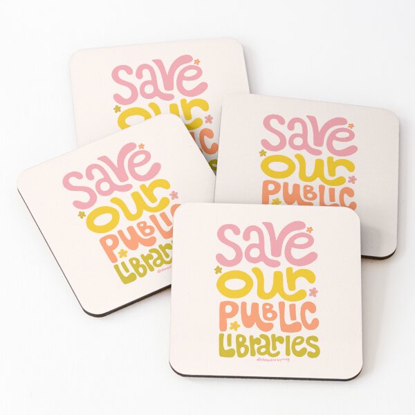 Item preview, Save Our Public Libraries designed and sold by doodlebymeg.
