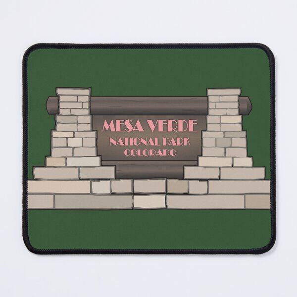 Item preview, Mesa Verde National Park Colorado sign designed and sold by studioss76.