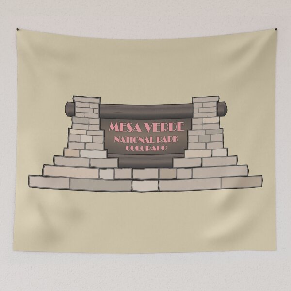 Item preview, Mesa Verde National Park Colorado sign designed and sold by studioss76.