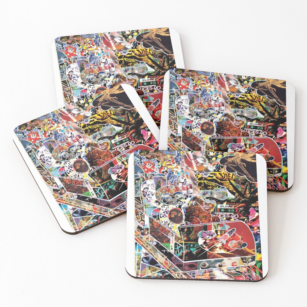 Item preview, Coasters (Set of 4) designed and sold by theequickdraw.
