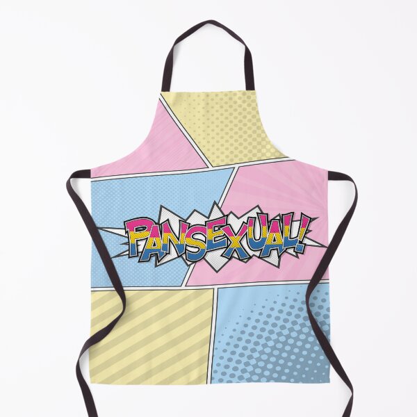 Item preview, Halftone Pansexual Pride Typography with Flag Background designed and sold by LiveLoudGraphic.