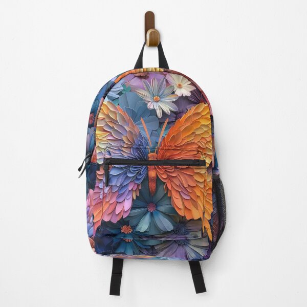 Item preview, Vibrant layered paper butterfly print designed and sold by dcrc.