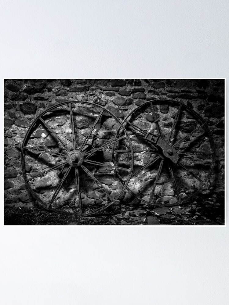 Alternate view of Wheels mono Poster
