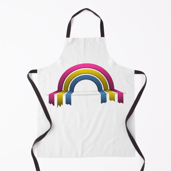 Item preview, Pansexual Pride Flag 3D Drip Rainbow Design designed and sold by LiveLoudGraphic.