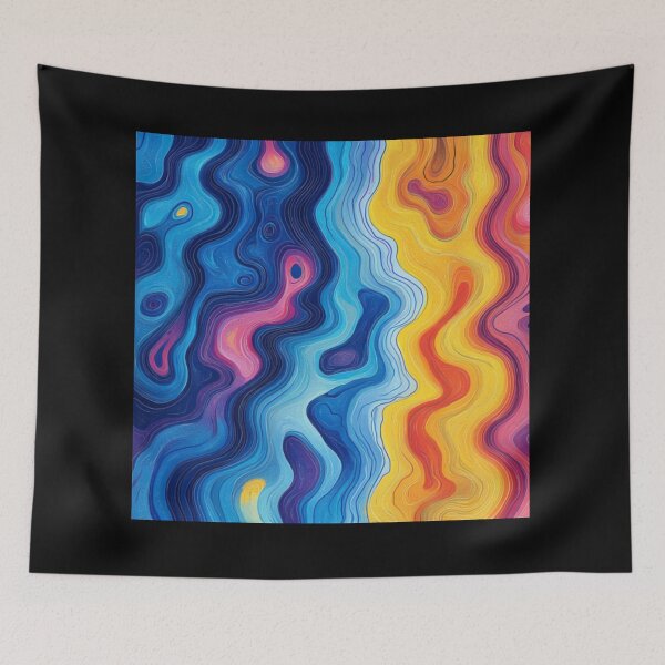Item preview, Psychedelic Dreamscape designed and sold by dragonfliesart.