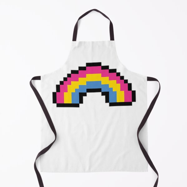 Item preview, Pixel Rainbow Design in Pansexual Pride Flag Colors designed and sold by LiveLoudGraphic.