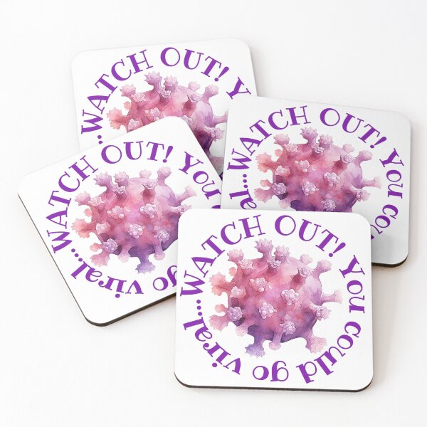 Item preview, Watch Out! You Could Go Viral! Gift for Nurse, Doctor, Healthcare designed and sold by SSustainable.