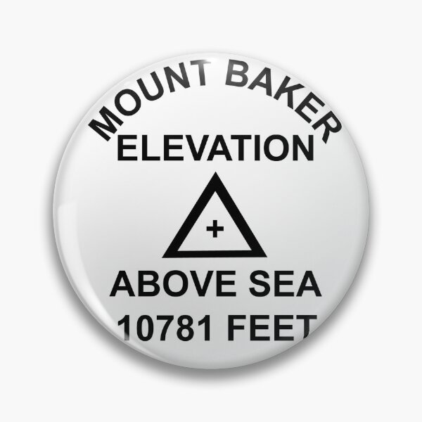 Item preview, Mount Baker, Washington USGS Style Benchmark designed and sold by topou.