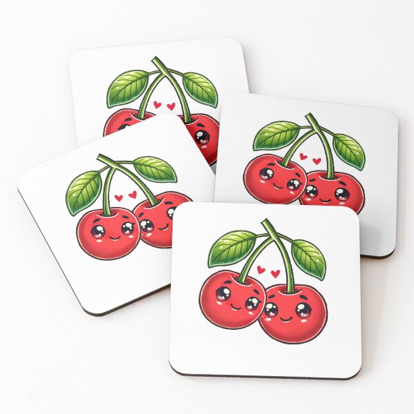 Item preview, Cherry Love-Vibrant Fruit  digital Painting  designed and sold by ArtistrybyJ.