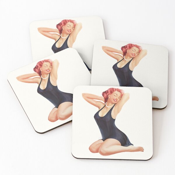 Item preview, Vintage Pinup girl - Pink Marilyn designed and sold by georgatos.