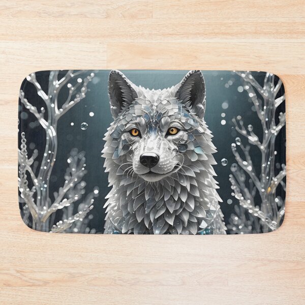 Item preview, Crystal Wolf designed and sold by ShizukaiNeko.