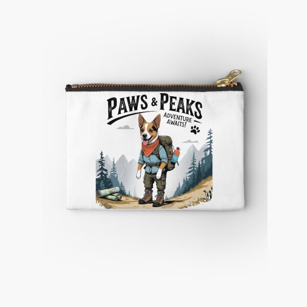 Item preview, Paws & Peaks: Adventure Awaits! | Hiking Dog Outdoor Explorer Design designed and sold by bannzy.