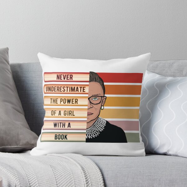 Item preview, Feminist Ruth Bader Ginsburg RBG Quote designed and sold by Curious Frog.