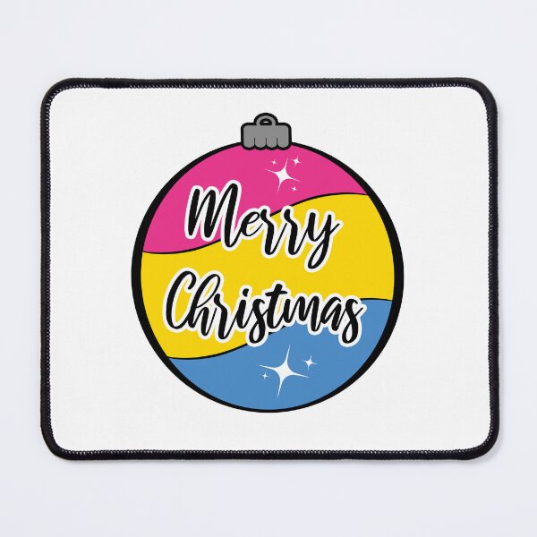 Item preview, Christmas Ornament in Pansexual Pride Flag Colors designed and sold by LiveLoudGraphic.