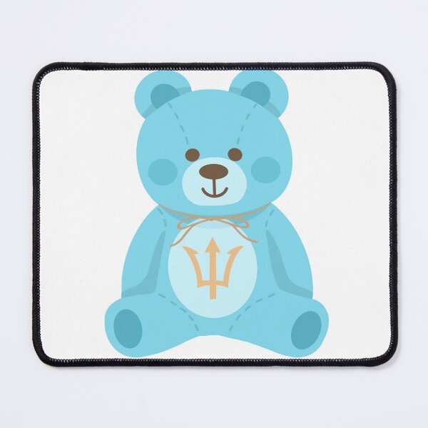 Item preview, trident teddy bear designed and sold by Camille Albers.