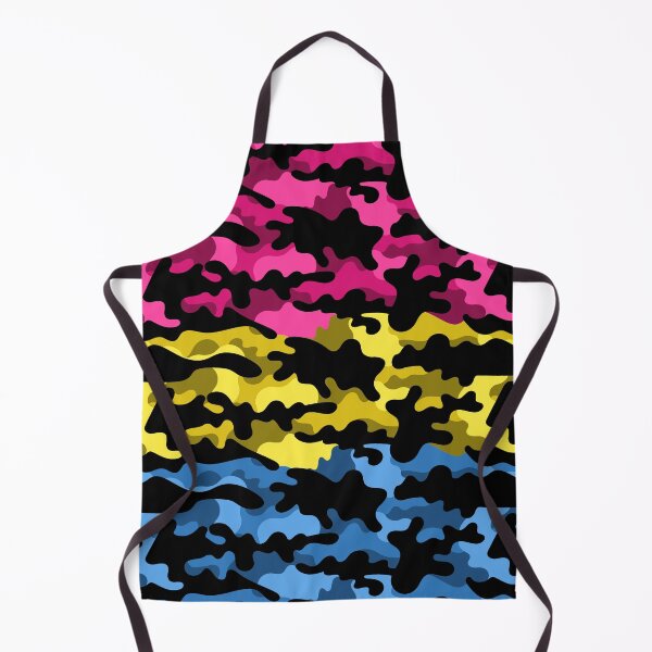 Item preview, Seamless Repeating Camouflage Textured Pansexual Pride Flag Pattern designed and sold by LiveLoudGraphic.