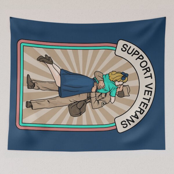 Item preview, Support Veterans designed and sold by Unhinged Heather.