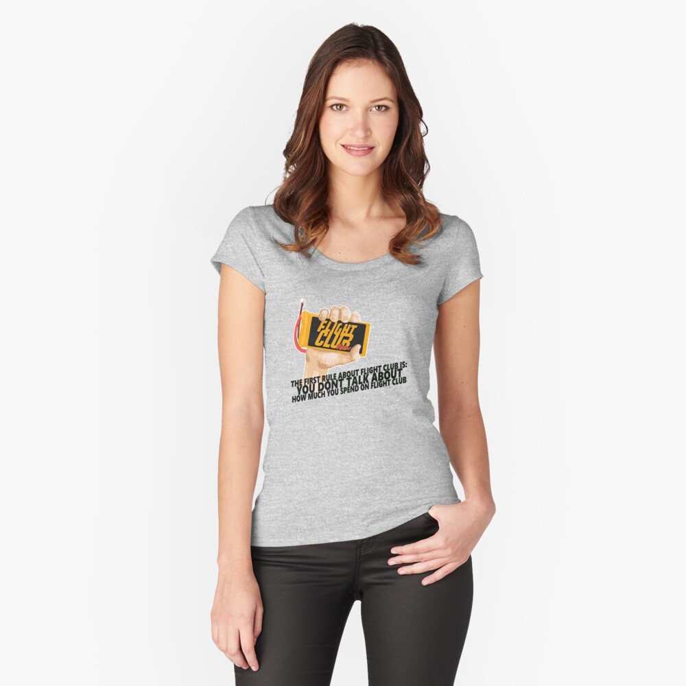 Item preview, Fitted Scoop T-Shirt designed and sold by Spooner427.